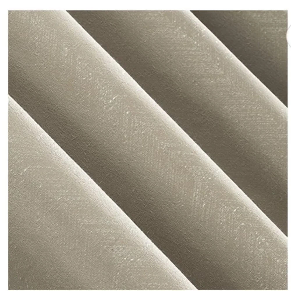 Sun Zero Pasqual 2 Chevron Thermal 100% Blackout Grommet Panels Curtain 52 X 96